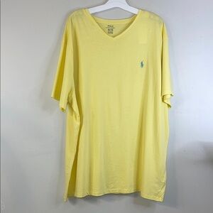 NWT Men’s Polo by Ralph Lauren Short sleeve t-shirt Size XXL in color Corn
